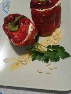 Una foto de Pimientos rellenos de carne