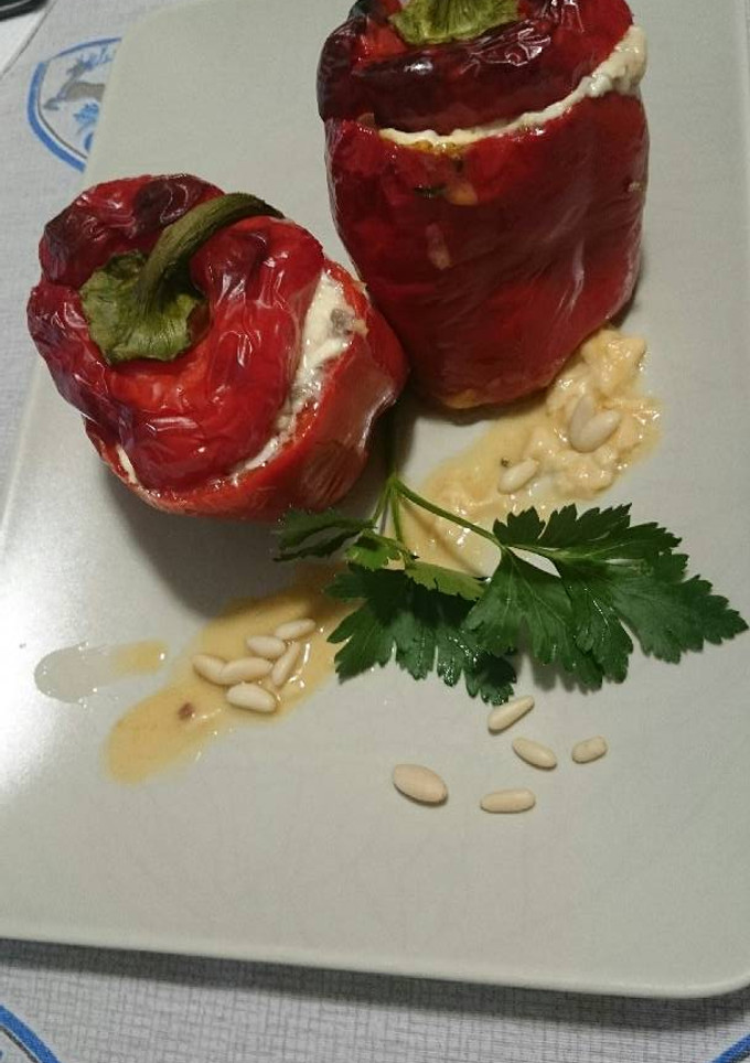 Una foto de Pimientos rellenos de carne