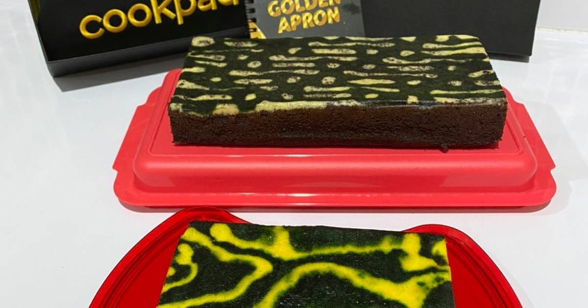 Resep Brownies Batik Wortel Kukus oleh Rini Dwi Astuti Cookpad
