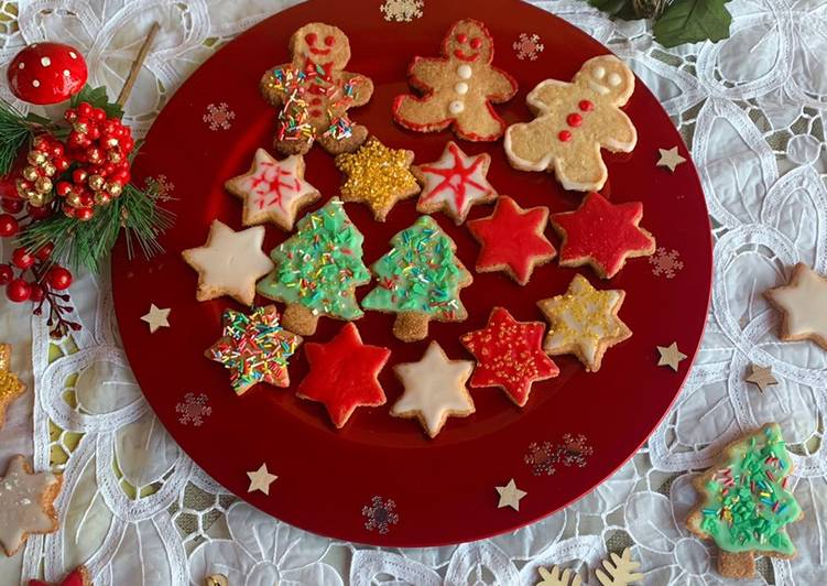 Step-by-Step Guide to Prepare Speedy Biscottini natalizi gingerbread🎄