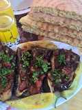 Mes aubergines farcies bio