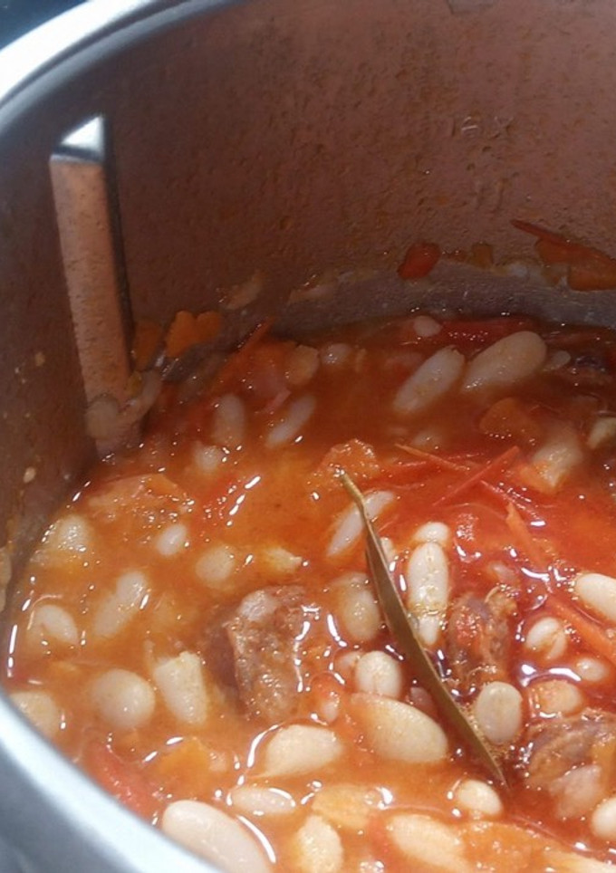 Una foto de Alubias blancas en Thermomix