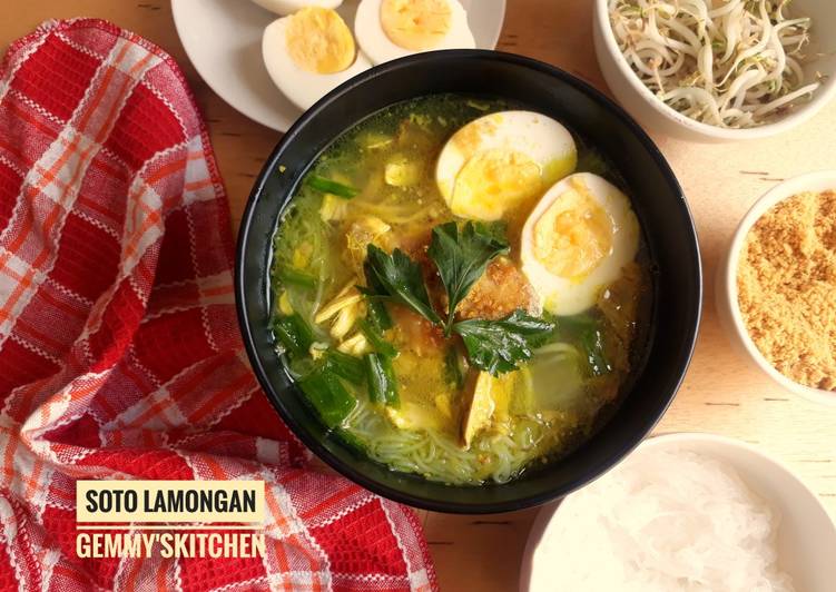 Langkah Mudah Membuat SOTO LAMONGAN, PR_uuenaktenanrek, Enak Banget