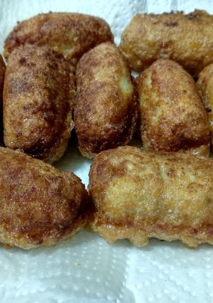 Una foto de Masa para croquetas (panificadora)