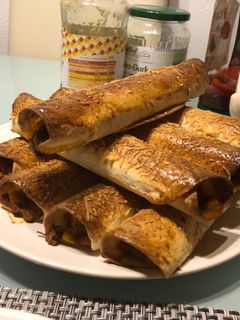 Sajtburgeres takko recept fotója