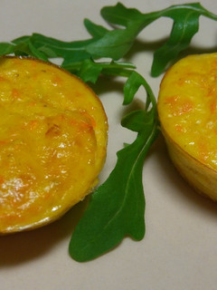 Une photo de Flan carottes courgettes