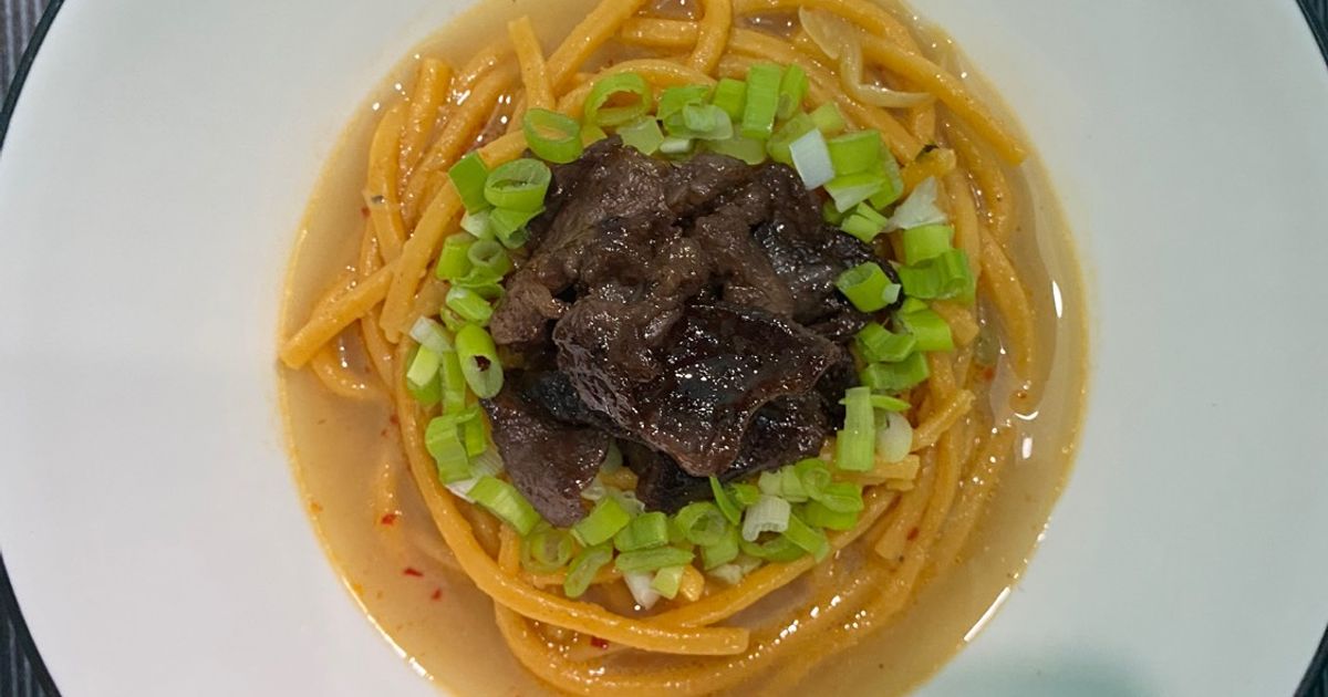 Mie Kuah Beef Slice