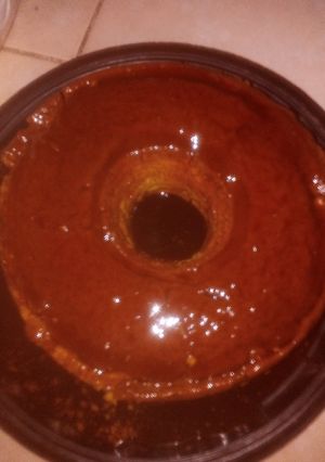 Una foto de Flan casero