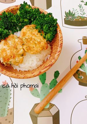 Hình của món Chả cá hồi phomai.