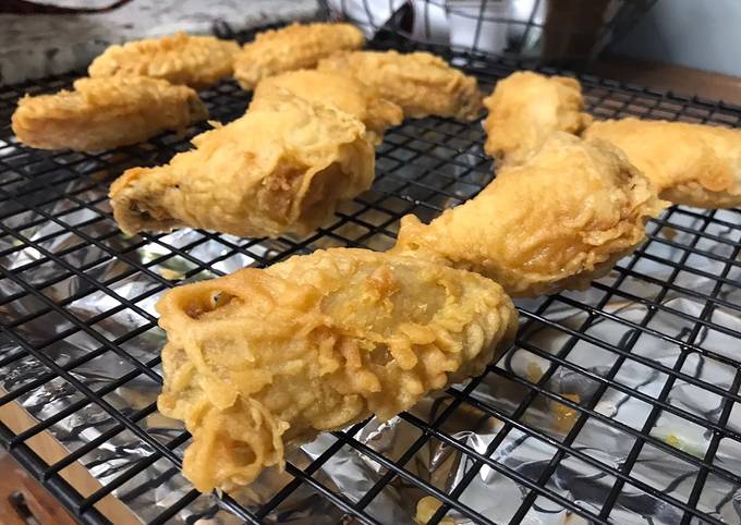 How to Make Homemade Korean fried chicken wings