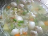 Sop bakso simpel
