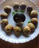 Moong dal and rice flakes appe