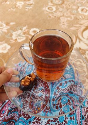 عکسی از دستور چای نازدانه