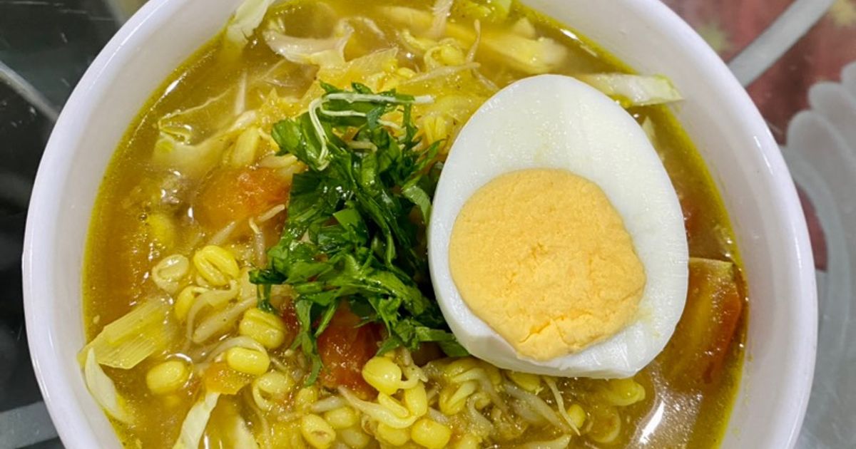 Resep Soto Ayam Simple oleh Ren Timothy - Cookpad