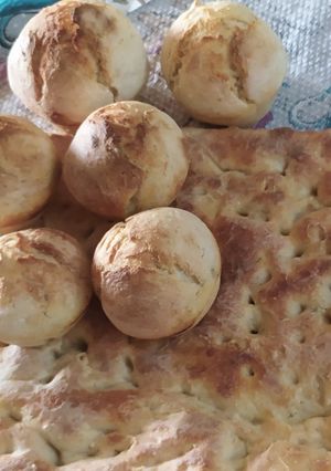 عکسی از دستور نان با دیسکارد خمیر ترش