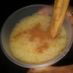 A picture of Anita's Apple Cinnamon Smoothie.