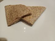 Una foto de merienda sin harina salado