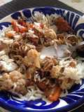 Chop suey de pollo