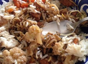 Una foto de Chop suey de pollo