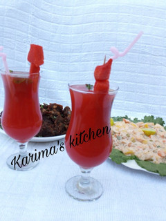 A picture of Watermelon juice.