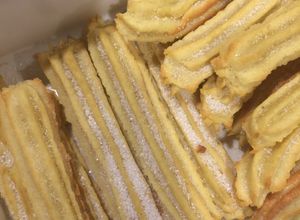 Una foto de Churros sanos al horno