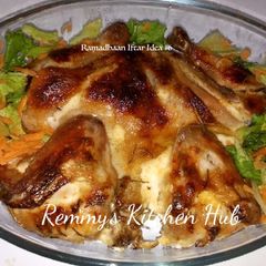A picture of Rosemary Chicken #My4weeksChallenge.