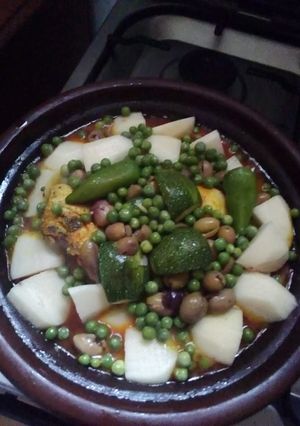 صورة لوصفة طاجين شتوي