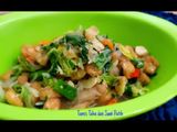 Tumis Tahu dan Sawi Putih