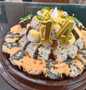 Cara Gampang Menyiapkan Resep Tumpeng sushi (sushi tart) ala fe yang Menggugah Selera Anti Ribet, Bisa Manjain Lidah