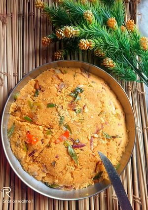 উপমা(upma recipe in Bengali) রেসিপির প্রধান ছবি