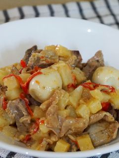 Foto resep Sambel Goreng Ati Ampela Telur Puyuh