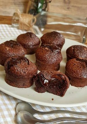 Une photo de Fondant aux chocolat