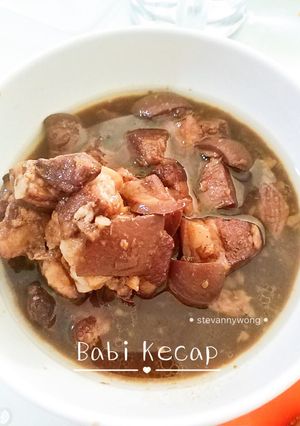 Foto resep Babi Kecap | Braised Pork Belly (hanya 30menit)