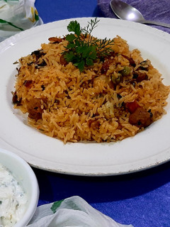 सोया वेज बिरयानी (Soya veg biryani recipe in Hindi) रेसिपी मुख्य फोटो