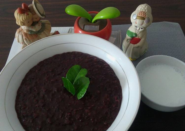 Bubur Ketan Hitam Magic Com Ala Dapur Saya😘