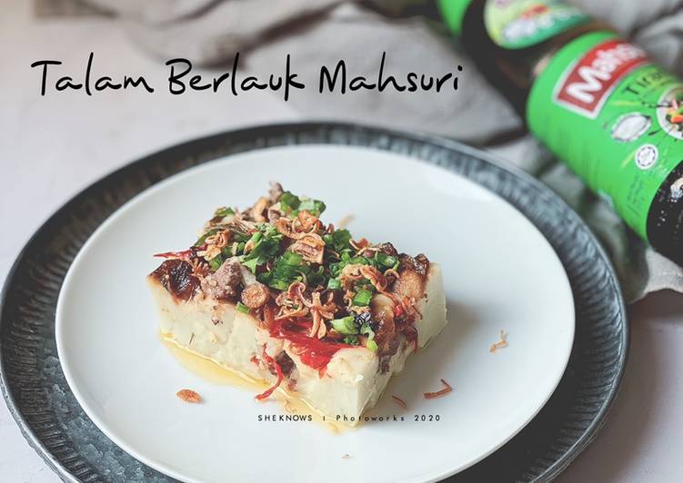 Arahan Buat Talam Berlauk Mahsuri yang Sedap