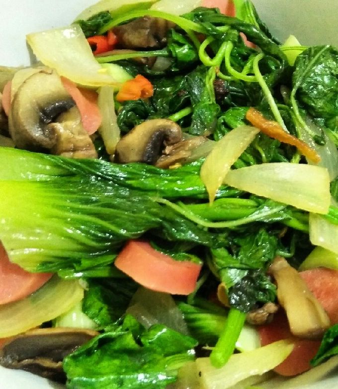 Foto resep Tumis Bayam (Aneka Sayur)