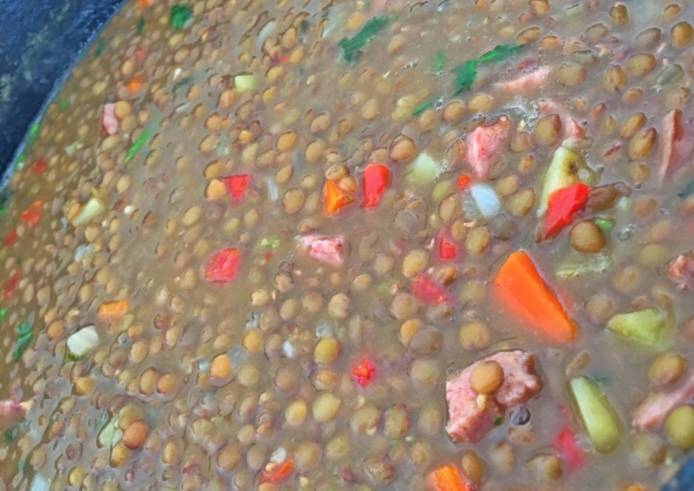 Potaje/Sopa de lentejas🍛