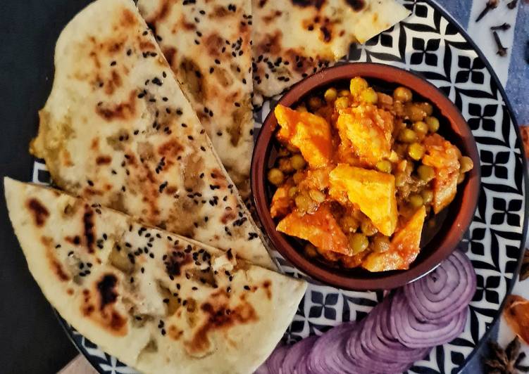 Recipe of Super Quick Homemade Matar Paneer