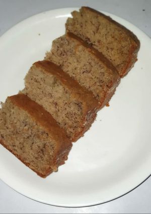 Banana muffins ainihin hoton girkin