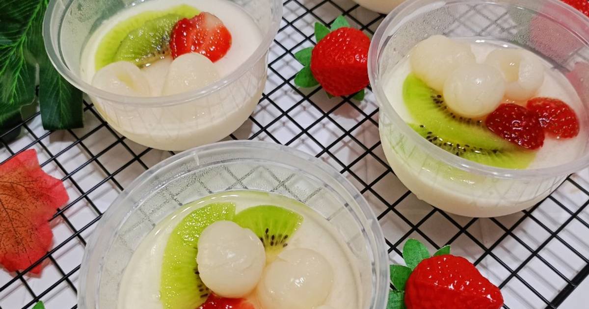 Resep Puding Susu Buah Oleh Tommy Wiriadi Putra Cookpad