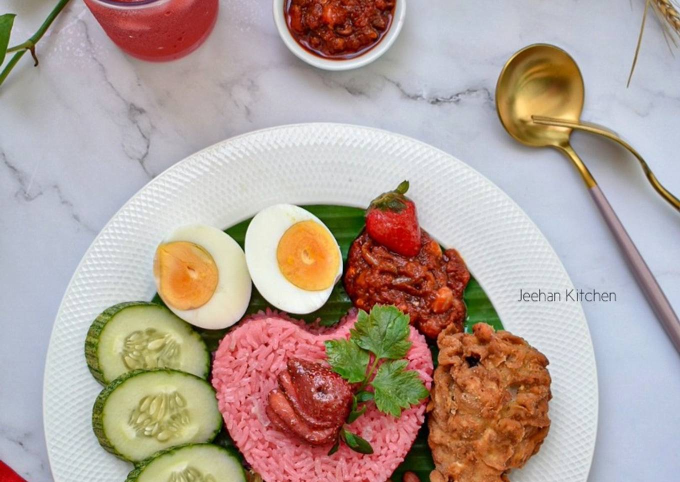 Nasi Lemak Strawberry My Lovely