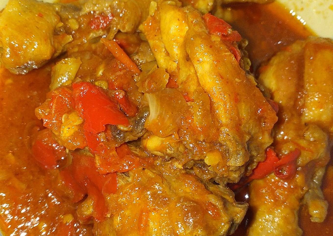 Ayam balado tomat kecap