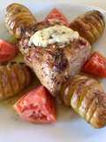 Rosbif de pavo relleno