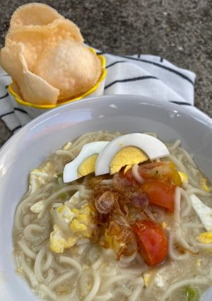 Foto resep Bubur Mie Godog