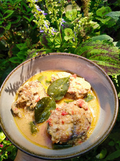 Foto resep 36.Tuna masak santan pedas