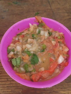 Una foto de Ceviche de piure