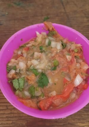 Una foto de Ceviche de piure