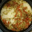Nasi liwet rebon