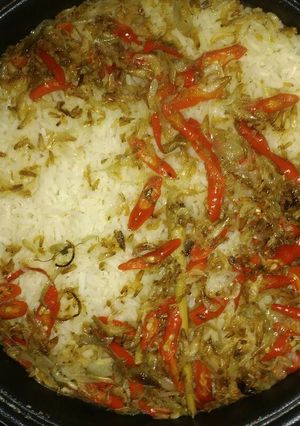 Foto resep Nasi liwet rebon